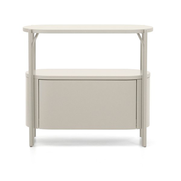 Fehér mosdó alatti szekrény 90x81 cm Arely – Kave Home