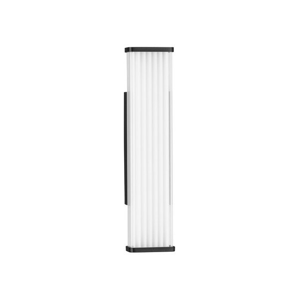 Matt fekete fém LED fali lámpa Misty – Nova Luce