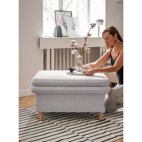 Világosszürke lábtartó Simon – Miuform-image-2