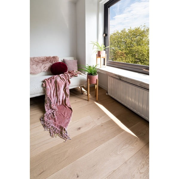 Flanelo rózsaszín pléd, 170 x 130 cm - Tiseco Home Studio-image-1