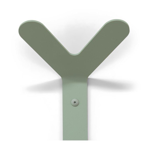 Szürkészöld fali acél akasztó Frondo – Spinder Design-image-3