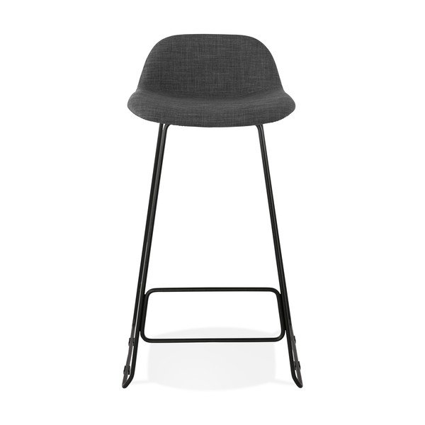 Vancouver sötétszürke bárszék, ülésmagasság 76 cm - Kokoon-image-2