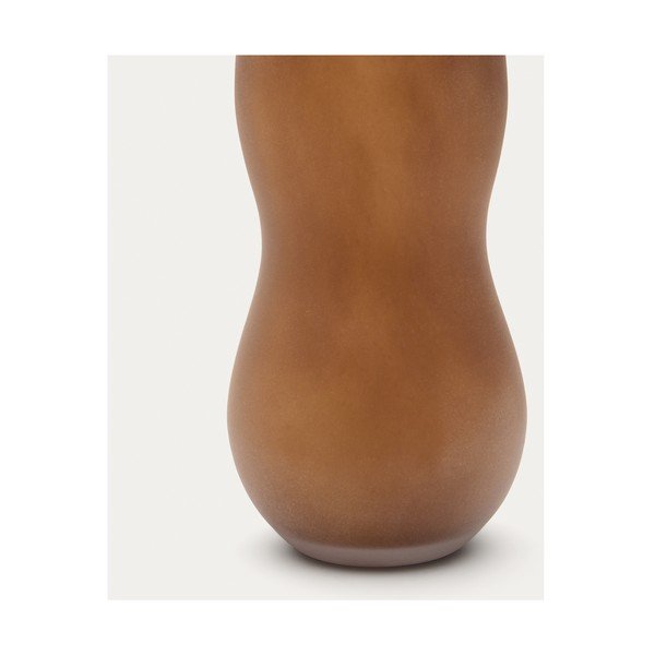 Barna üveg váza (magasság 32 cm) Crila – Kave Home-image-2