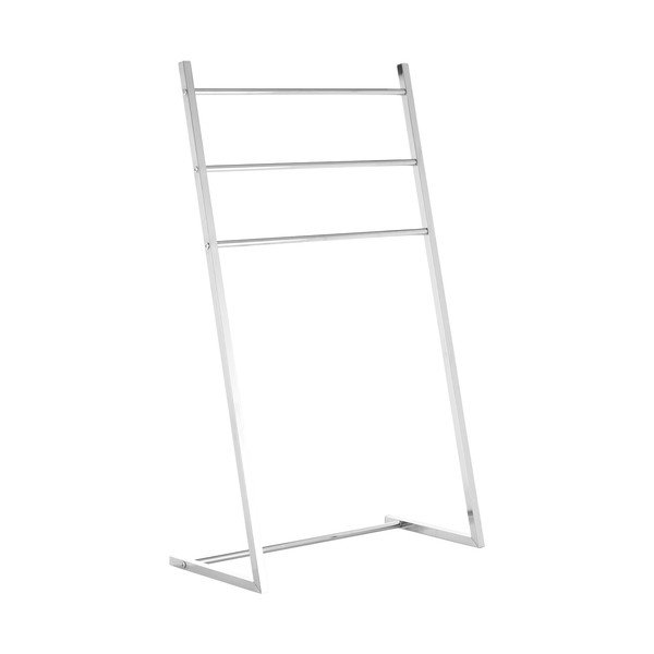 Ezüstszínű krómozott acél törölközőtartó állvány – Premier Housewares-image-2