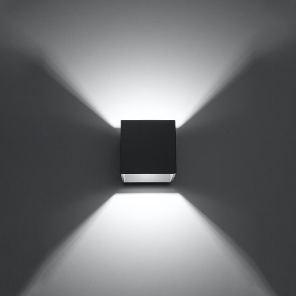 Sötétszürke fali lámpa Geo – Sollux-image-3