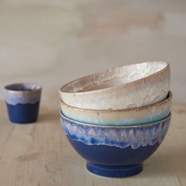 Fehér agyagkerámia tál szett 4 db-os ø 15 cm Latte – Costa Nova-image-3