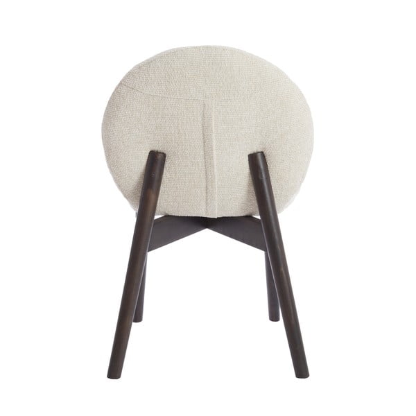 Krémszínű kárpitozott étkezőfotel szett 2 db-os Sinosa – Light & Living-image-4