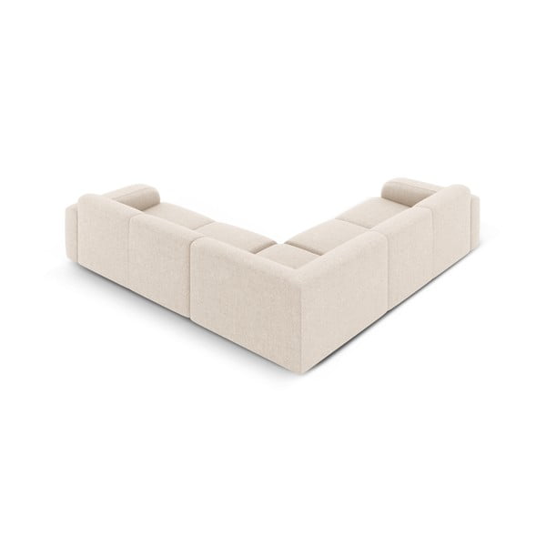 Bézs sarokkanapé (variálható-L alakú) Molino – Micadoni Home-image-2