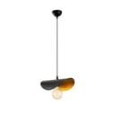 Fekete-bronzszínű függőlámpa fém búrával Sivani – Opviq lights