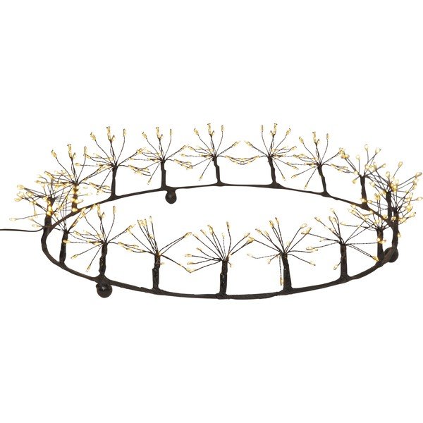 Drop Flower karácsonyi függő világító LED dekoráció, ø 35 cm - Star Trading-image-2