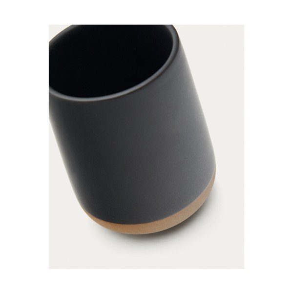 Sötétszürke kerámia fogkefetartó pohár Silma – Kave Home-image-4