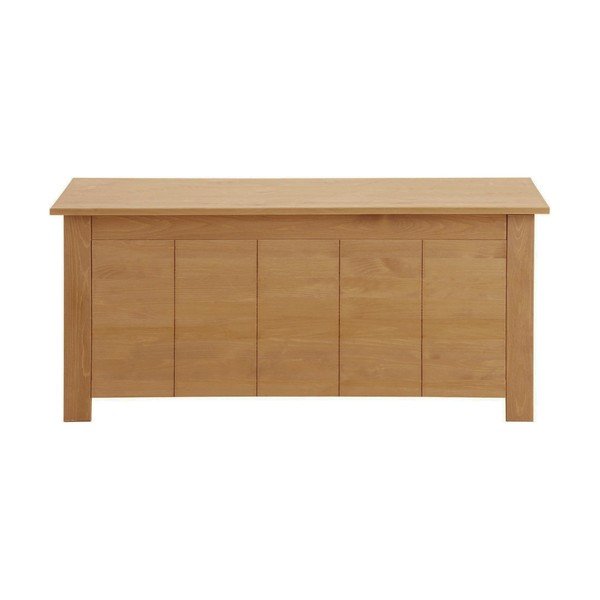 Natúr színű borovi fenyő tárolóláda 100x45 cm Bertram – Støraa