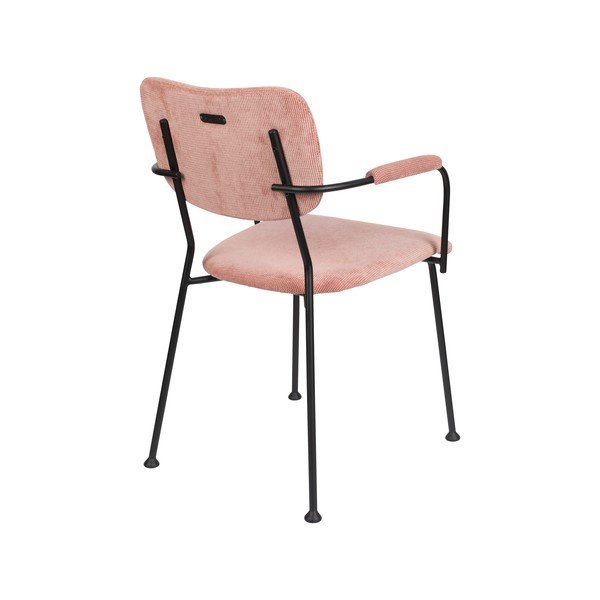 Világos rózsaszín étkezőszék szett 2 db-os Benson – Zuiver-image-4