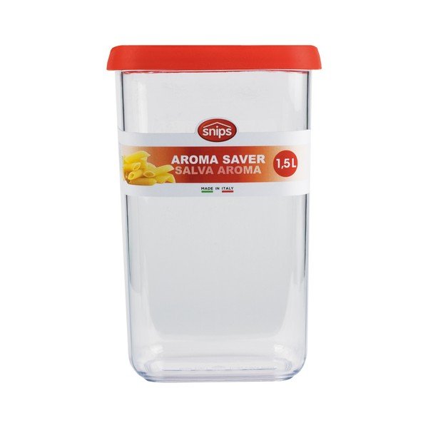Piros élelmiszer tároló, 1,5 l - Snips-image-1
