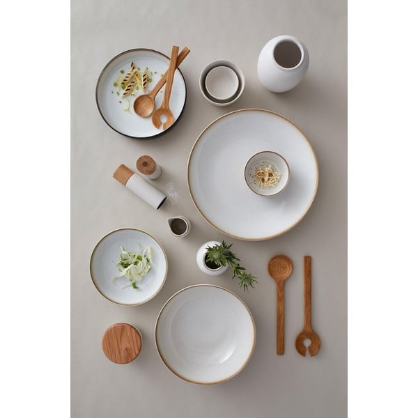 Fehér kerámia só- és borsőrlő szett 2 db-os Gastro Cream – Bitz-image-1