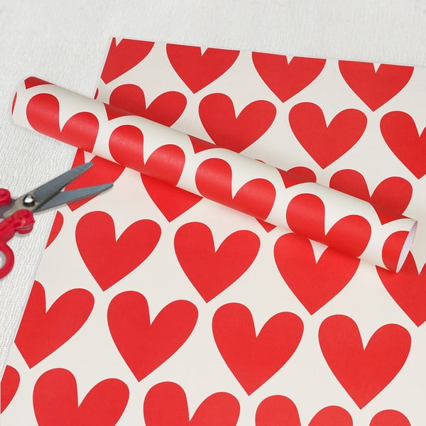Csomagolópapír szett 5 db-os Hearts – Rex London-image-1