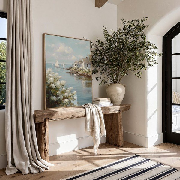 Nyomtatott keretezett kép 60x80 cm Quiet Bay – Styler-image-1