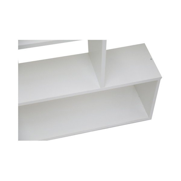 Martin fehér könyvespolc, magasság 97 cm - Evergreen House-image-2