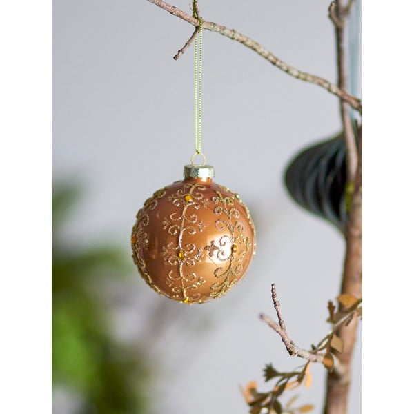 Üveg karácsonyfadísz ø 8 cm Ciri – Bloomingville-image-1