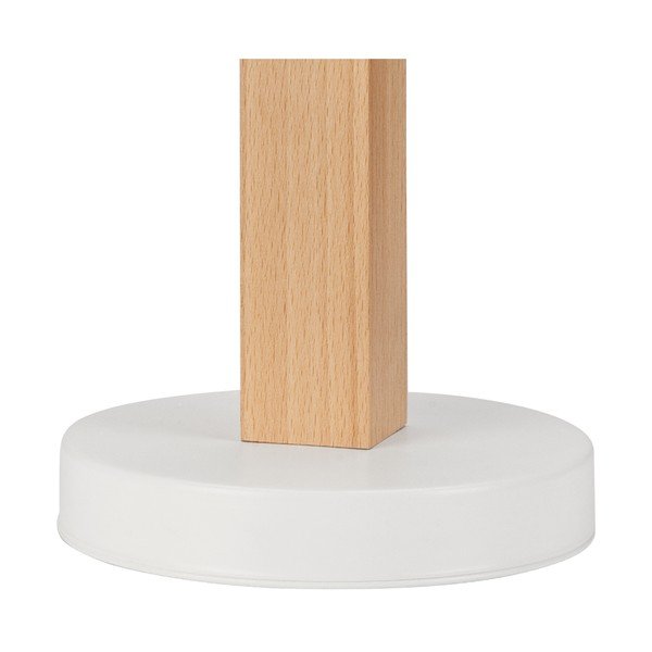 Fehér-barna asztali lámpa (magasság 39 cm) Orazio – LAMKUR-image-4