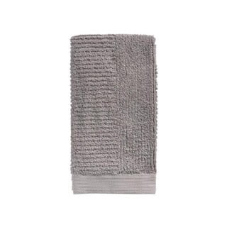 Classic szürkésbarna pamut törölköző, 50 x 100 cm - Zone