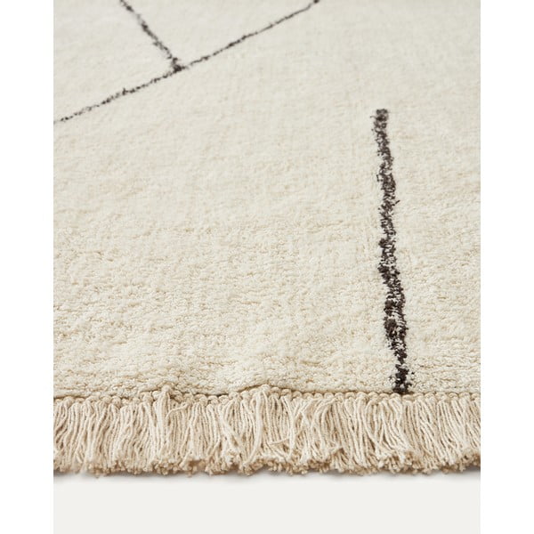 Krémszínű szőnyeg 160x230 cm Mijas – Kave Home-image-2