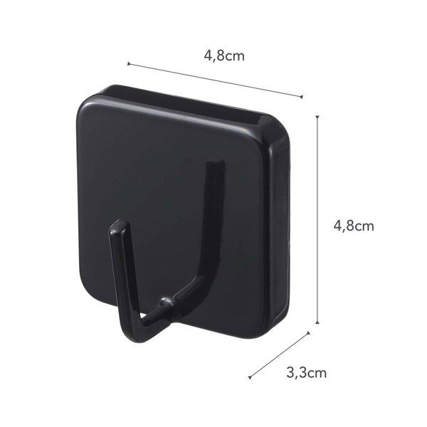 Towe fekete mágneses akasztó - YAMAKAZI-image-2