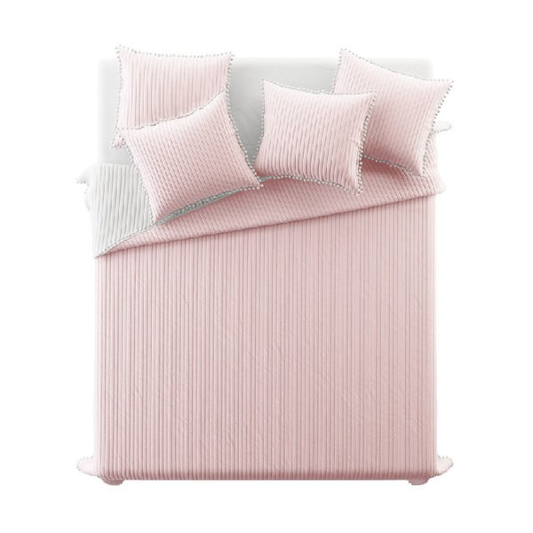 Bohemian rózsaszín ágytakaró, 220 x 240 cm - Slowdeco