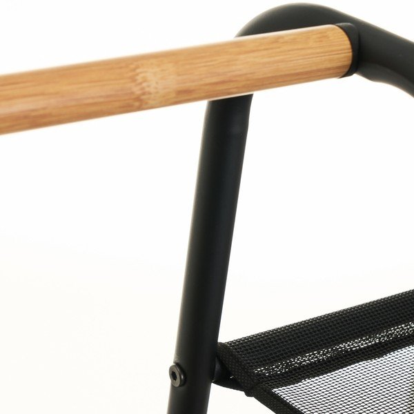 Fekete fém ruhatartó állvány - Casa Selección-image-2