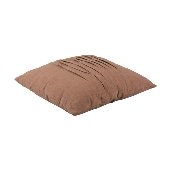 Wave barna pamut párna, 45 x 45 cm - PT LIVING-image-3