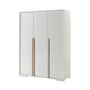 Fehér gyerek ruhásszekrény 146x195 cm London – Vipack