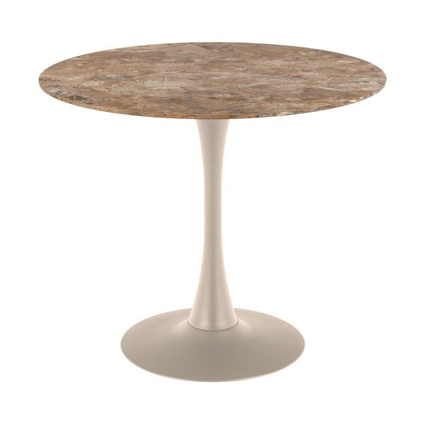 Kerek étkezőasztal kerámia asztallappal ø 90 cm Malta – Actona