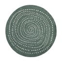 Bali zöld, kültérre is alkalmas kétoldalas kerek szőnyeg, Ø 140 cm - NORTHRUGS