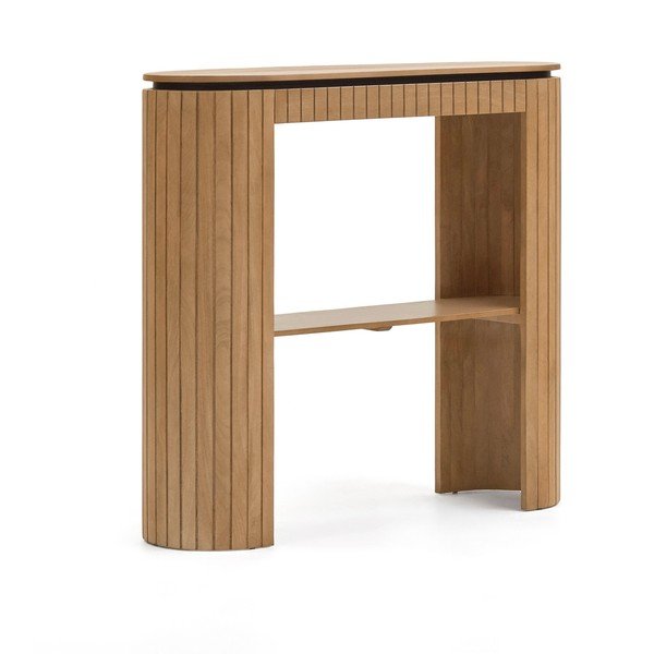 Mangófa konzolasztal 120x35 cm Licia - Kave Home-image-2