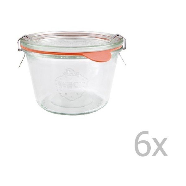 Sturz 6 db-os befőttes üveg készlet, 370 ml - Weck