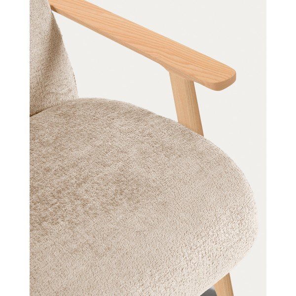 Bézs fotel Meghan – Kave Home-image-1