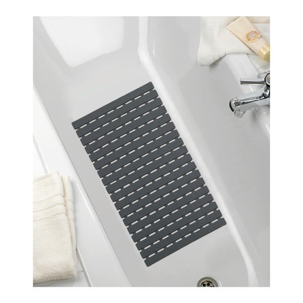 Arinos sötétszürke zuhany- vagy kádszőnyeg, 63 x 40 cm - Wenko-image-1