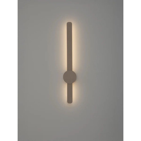 Szürkésbézs alumínium LED fali lámpa Norei – Nova Luce-image-3