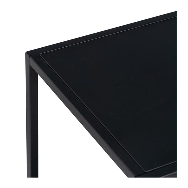 Fekete acél TV-állvány 120x55 cm – Ixia-image-4