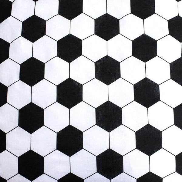 Zöld egyszemélyes pamut gyerek ágyneműhuzat 140x200 cm Football – Jerry Fabrics-image-4