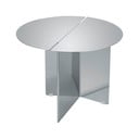 Rozsdamentes acél kerek tárolóasztal ø 50 cm Oru – Blomus