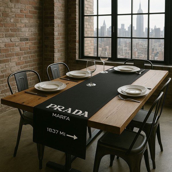 Asztali futó 45x140 cm Prada – Mila Home-image-2