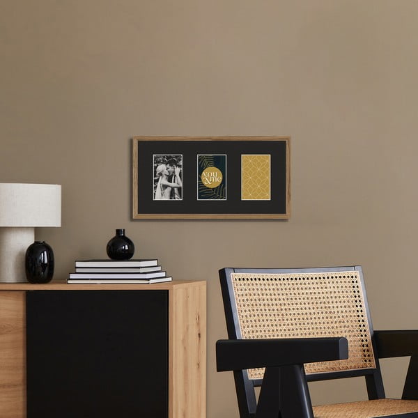 Képkeret 25x48 cm Kyoto Black – Styler-image-1