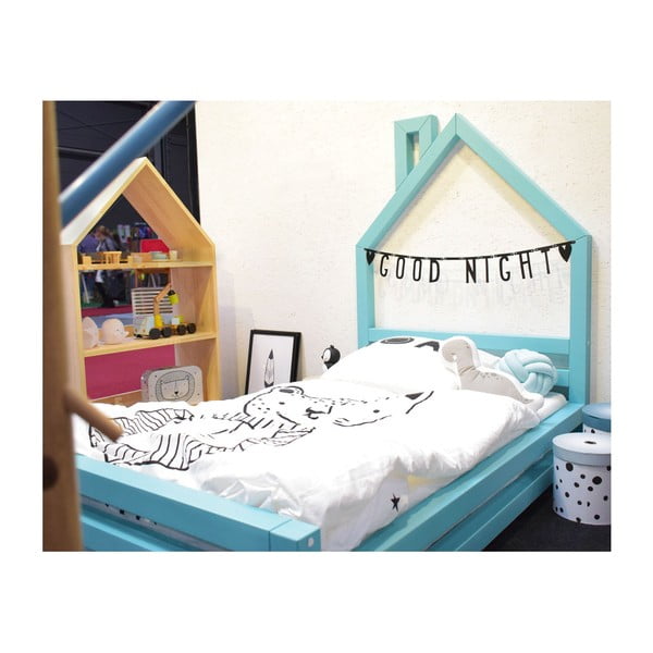 Wally fekete gyermekágy lucfenyőből, 80 x 180 cm - Benlemi-image-4