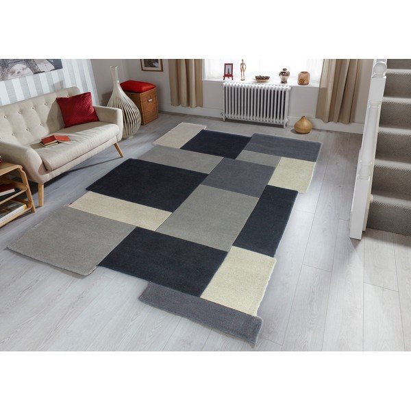 Illusion Collage Odette gyapjú szőnyeg, 150 x 240 cm - Flair Rugs-image-1