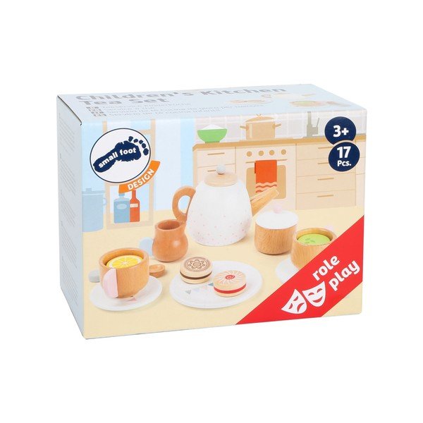 Tea játék teázó szett fából - Legler-image-2