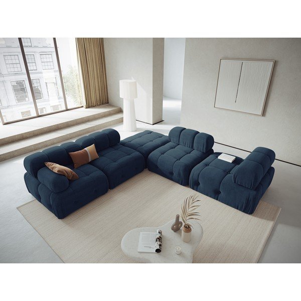 Sötétkék kanapé modul Ferento – Cosmopolitan Design-image-1