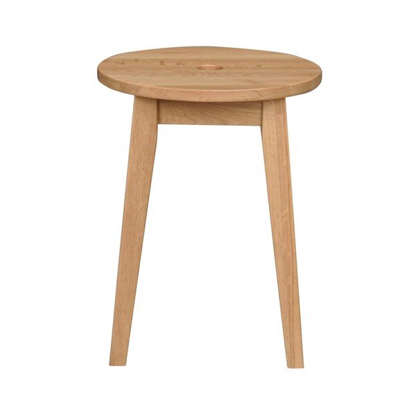 Metro természetes tölgyfa ülőke, magasság 44 cm - Rowico-image-1