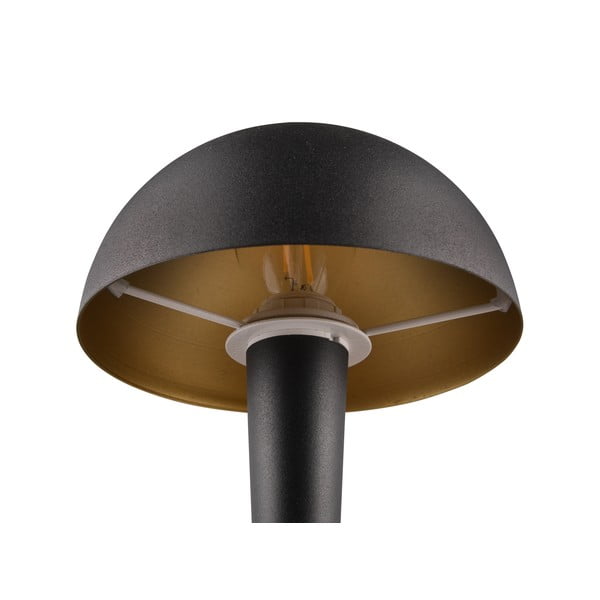 Matt fekete asztali lámpa (magasság 26 cm) Canaria – Reality-image-2