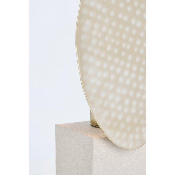 Bézs fém asztali lámpa fém búrával (magasság 46 cm) Neev – Bizzotto-image-2